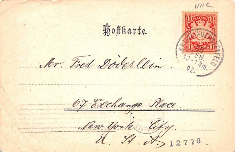 KB Unteroftiziersschule Furstenfeldbruck Munchen Germany 1902 