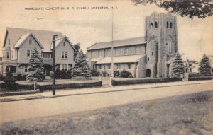 Bridgeton New Jersey Immaculate Conception Church Vintage Postcard AA7760