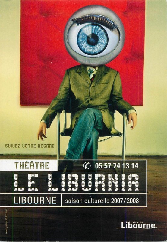 Theater LE LIBURNIA Libourne Advertising France 2008