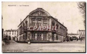 Old Postcard Roanne Theater