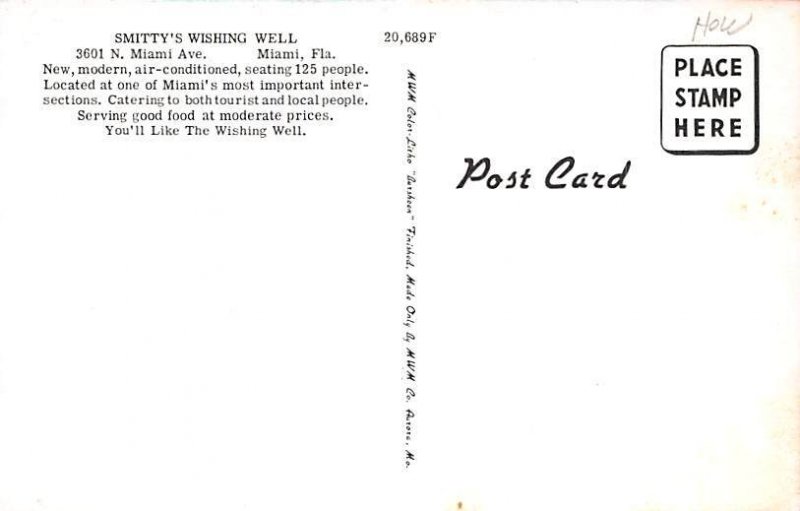 Smitty's Wishing Well - Miami, Florida FL  