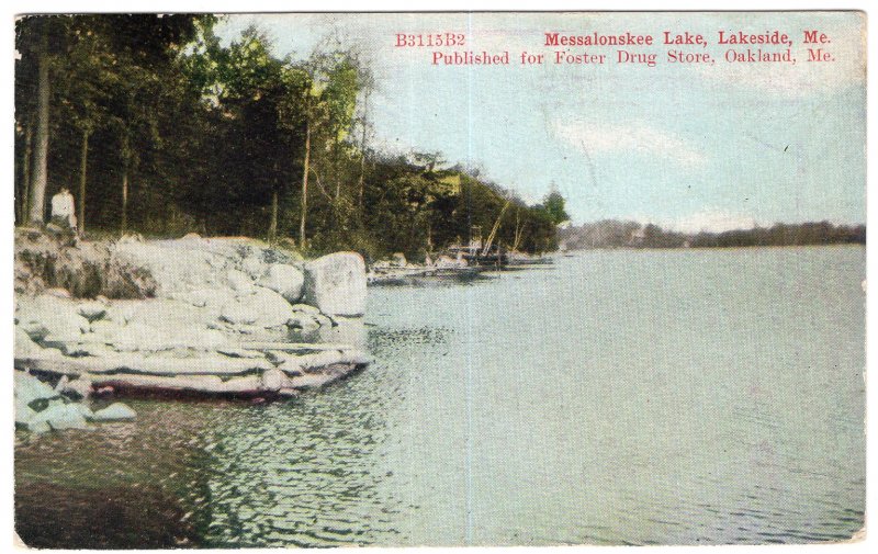 Lakeside, Me, Messalonskee Lake