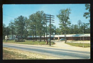 Sanford, North Carolina/NC Postcard, View Of Rip Van Winkle Motel, 1961!