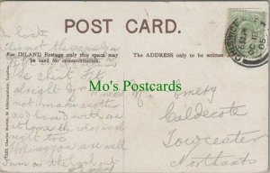 Genealogy Postcard - Emery - Caldecote, Towcester, Northamptonshire RF7306