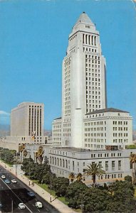 Los Angeles City Hall, US Post Office Federal Building in the Civic Center Lo...