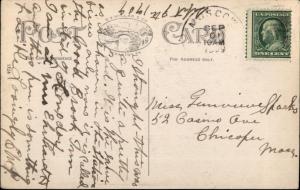 Moscow PA Mill St. c1910 Postcard