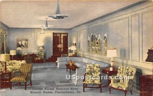 Lounge, Nurses' Memorial Home - Elizabethtown, Pennsylvania PA  