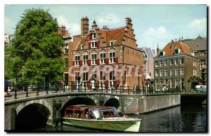 Postcard Modern Amsterdam Holland House for three channels