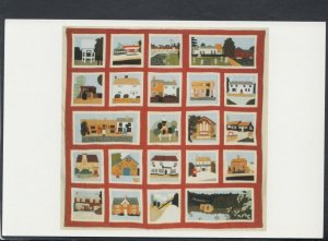 Arts & Crafts Postcard - The Village Quilt, Heath and Reach, Bedfordshire RR6395