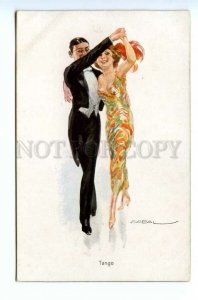 494249 USABAL Dancer TANGO in Love SWSB #1097 Vintage postcard