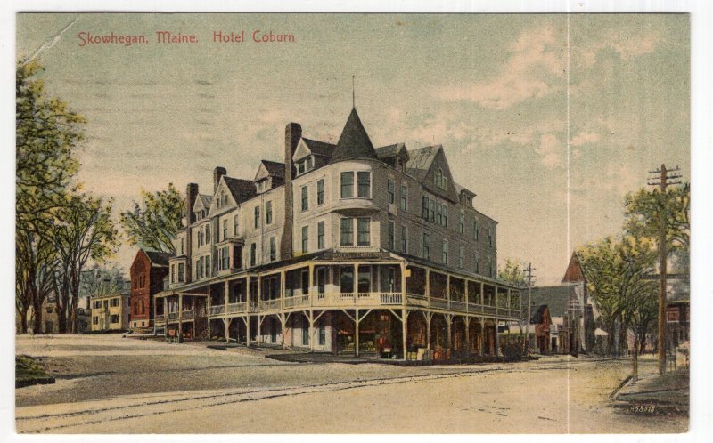 Skowhegan, Maine, Hotel Coburn