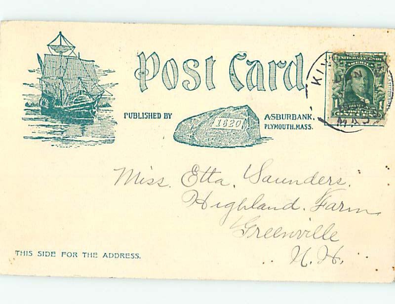 Pre-Chrome HIGH SCHOOL SCENE Kingston - Near Plymouth & Brockton MA AG6552