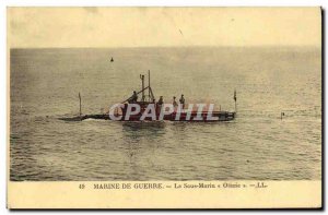 Modern Postcard Boat War Submarine Sea Lion