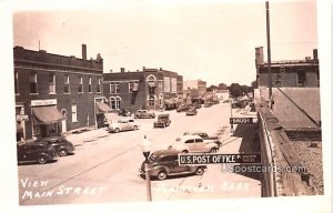 View of Main Street in Plainview, Nebraska