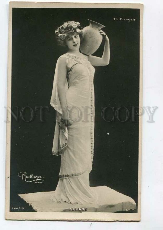 3085853 ROBINNE French Comedy OPERA Star Jug REUTLINGER Photo