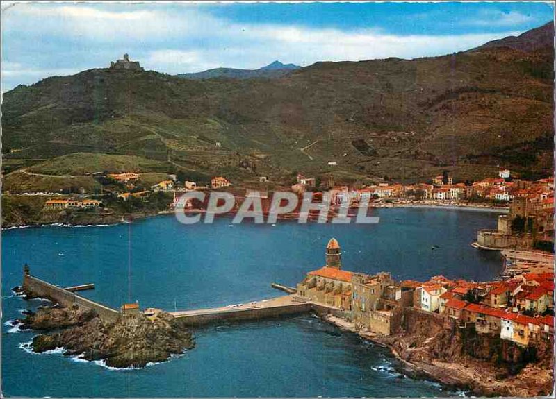 Modern Postcard Collioure Vue Generale