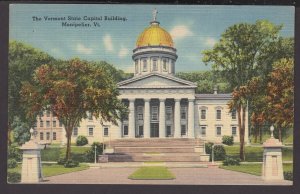 The Vermont State Capitol Building - Montpelier ~ Linen