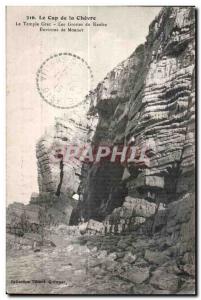 Old Postcard The Cap de la Chevre Temple Gree Caves Kaolin surroundings Morgat