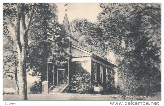 Methodist Church , HILLSBOROUGH , North Carolina , 20-30s