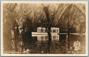 SILVER SPRINGS FL VINTAGE REAL PHOTO POSTCARD RPPC