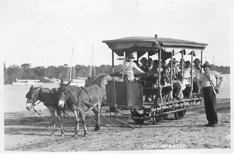 BRESIL : tramway a paranaque - tres bon etat