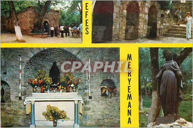 Postcard Modern Izmir Turkey Ephesus House of the Virgin Mary