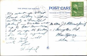 Postcard AERIAL VIEW SCENE West Point New York NY AL0708