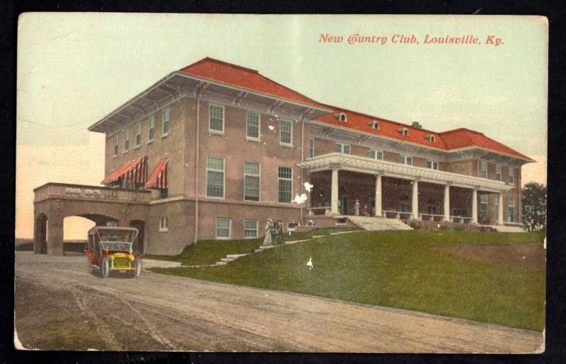 Kentucky LOUISVILLE New Country Club Pub CCCC Post Card - Und/B