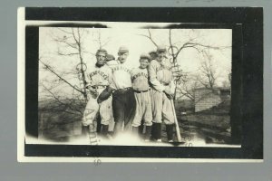 Hendricks MINNESOTA RPPC c1910 BASEBALL TEAM Posing nr Ivanhoe Canby Lake Benton