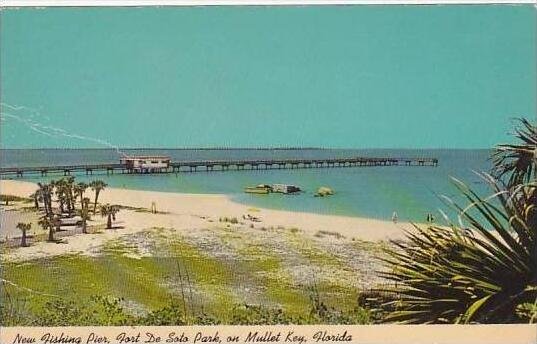 Florida Fort De Soto Park Can Be Reached Via Bayway From The Mainland To Mull...