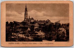 Jasna Gora Monastery, Częstochowa, Poland Vintage Postcard H24