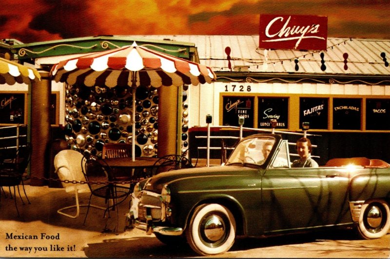 Advertising Chuy's Mexican Restaurant Texas