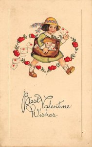 John Winsch Publishing Valentines Day Writing on back 