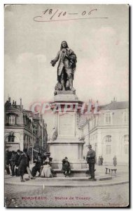 Bordeaux - Statue de Tourny - Old Postcard