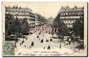 Paris - 9 - Avenue of & # 39Opera - Old Postcard