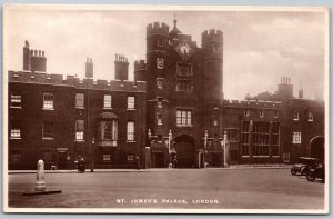 Postcard RPPC c1920s London England St. James’s Palace