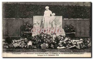 Old Postcard Compiegne The high Commemoralif Monument to the Memory of her Ch...