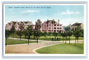 C. 1915-20's Colorodo State School For The Deaf And Blind. Postcard F147E