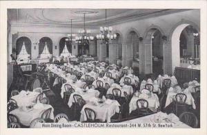 New York City Main Dining Room Castleholm Restaurant