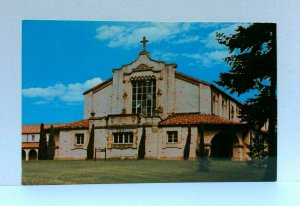 Sylvania Ohio Lourdes College Duns Scotus Library Postcard 