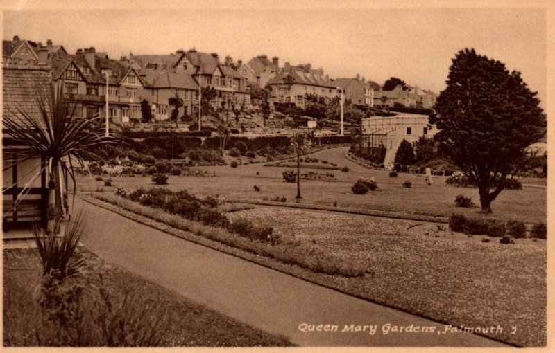 Queen Mary Gardens,Falmouth,England,UK