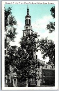 Vtg Kentucky KY Jessie Preston Draper Memorial Berea College Postcard