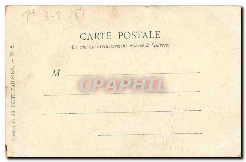 Old Postcard Paris Grand Palais Main Gate Champs Elysees