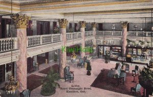 Postcard Lobby Royal Connaught Hotel Hamilton Ontario Canada