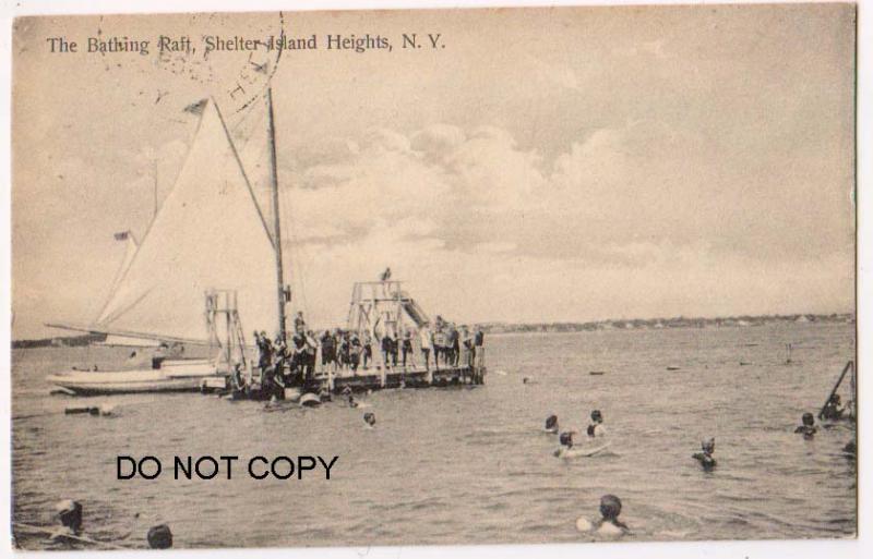 Bathing Raft, Shelter Island Heights NY