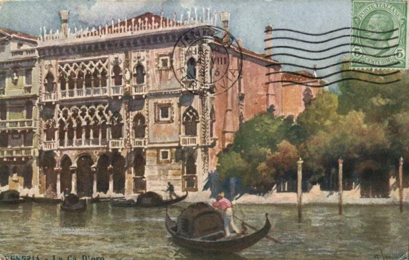 Italie CPA Venezia La ca D'Oro (c9051)