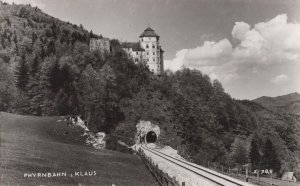 Phyrnbahn Klaus Austria Railroad Real Photo 1960s Postcard