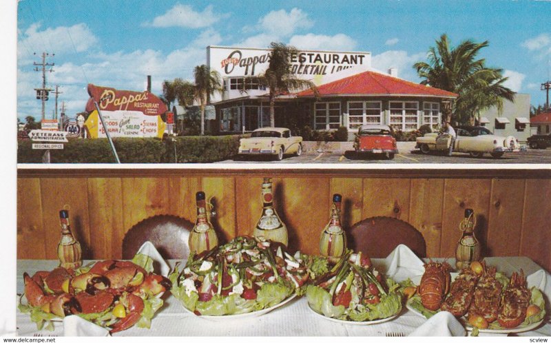 ST. PETERSBURG, Florida, 50-60s ; Louis Pappas' Restaurant