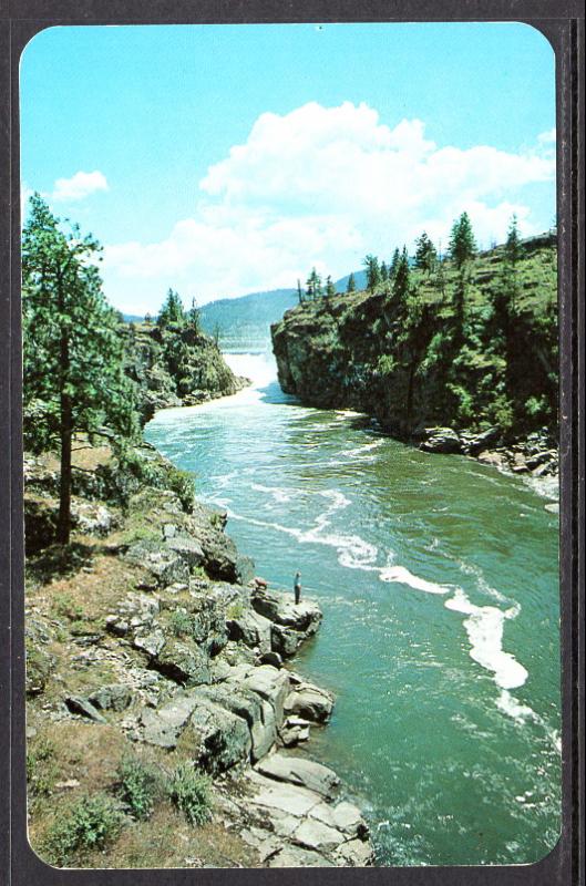 The Spokane River Near Post Falls,ID BIN