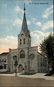 Easton Maryland MD Methodist Presbyterian Church Vintage Postcard